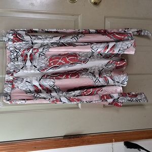 Flint & Moss Equestrian midi length circle Silky saddles & belts western Skirt